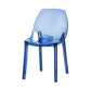 Scandinavian Style Plastic Chair Kitchen Solid Back Dining Side Chairs Blue 1 Piece Clearhalo ' kitchen&dining_furn' 'Dining Chairs' 'Dining Tables & Seating' 'dining_chair' 'furn' 'furn_dining_chair' 'Furniture' 'furniture_dining_chair' 'Kitchen & Dining Furniture' 'kitchen' 3967849