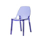 Scandinavian Style Plastic Chair Kitchen Solid Back Dining Side Chairs Purple 1 Piece Clearhalo ' kitchen&dining_furn' 'Dining Chairs' 'Dining Tables & Seating' 'dining_chair' 'furn' 'furn_dining_chair' 'Furniture' 'furniture_dining_chair' 'Kitchen & Dining Furniture' 'kitchen' 3967852