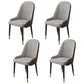 Home Scandinavian Arm Chair Parsons Back Upholstered Metal Dining Room Chair Gray Coffee 4 Piece Set Clearhalo ' kitchen&dining_furn' 'Dining Chairs' 'Dining Tables & Seating' 'dining_chair' 'furn' 'furn_dining_chair' 'Furniture' 'furniture_dining_chair' 'Kitchen & Dining Furniture' 'kitchen' 3967886