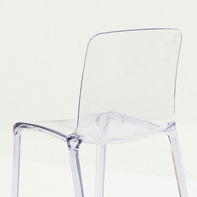 Scandinavian Style Plastic Chair Set Solid Back Side Kitchen Dining Chairs Clearhalo ' kitchen&dining_furn' 'Dining Chairs' 'Dining Tables & Seating' 'dining_chair' 'furn' 'furn_dining_chair' 'Furniture' 'furniture_dining_chair' 'Kitchen & Dining Furniture' 'kitchen' 3967907