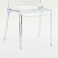 Scandinavian Style Plastic Chair Set Solid Back Side Kitchen Dining Chairs Clearhalo ' kitchen&dining_furn' 'Dining Chairs' 'Dining Tables & Seating' 'dining_chair' 'furn' 'furn_dining_chair' 'Furniture' 'furniture_dining_chair' 'Kitchen & Dining Furniture' 'kitchen' 3967910