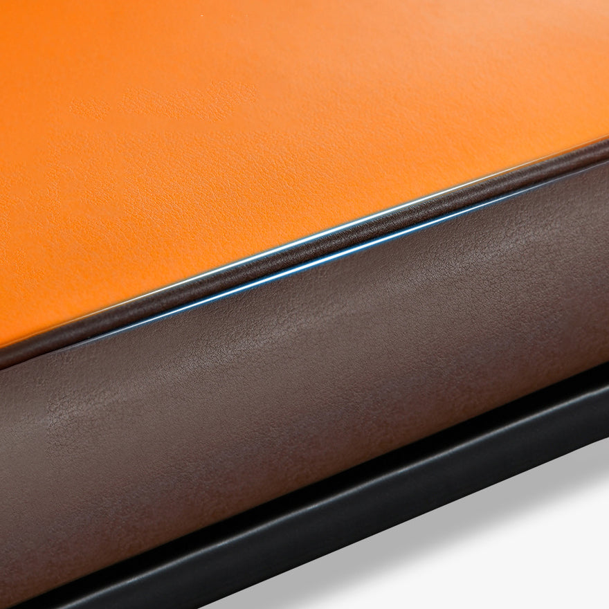 Scandinavian Metal Chairs Set Kitchen Solid Back Dining Side Chair (Set of 4) Clearhalo ' kitchen&dining_furn' 'Dining Chairs' 'Dining Tables & Seating' 'dining_chair' 'furn' 'furn_dining_chair' 'Furniture' 'furniture_dining_chair' 'Kitchen & Dining Furniture' 'kitchen' 3967998