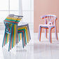 Modern Indoor-Outdoor Plastic Side Chair Armless Wishbone Stackable Chair Clearhalo ' kitchen&dining_furn' 'Dining Chairs' 'Dining Tables & Seating' 'dining_chair' 'furn' 'furn_dining_chair' 'Furniture' 'furniture_dining_chair' 'Kitchen & Dining Furniture' 'kitchen' 3968060