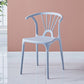 Modern Indoor-Outdoor Plastic Side Chair Armless Wishbone Stackable Chair Light Gray 1 Piece Clearhalo ' kitchen&dining_furn' 'Dining Chairs' 'Dining Tables & Seating' 'dining_chair' 'furn' 'furn_dining_chair' 'Furniture' 'furniture_dining_chair' 'Kitchen & Dining Furniture' 'kitchen' 3968071