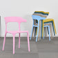 Modern Indoor-Outdoor Plastic Side Chair Armless Wishbone Stackable Chair Clearhalo ' kitchen&dining_furn' 'Dining Chairs' 'Dining Tables & Seating' 'dining_chair' 'furn' 'furn_dining_chair' 'Furniture' 'furniture_dining_chair' 'Kitchen & Dining Furniture' 'kitchen' 3968074