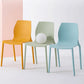 Stackable Plastic Dining Side Chair Scandinavian Solid Back Armless Dining Chairs Clearhalo ' kitchen&dining_furn' 'Dining Chairs' 'Dining Tables & Seating' 'dining_chair' 'furn' 'furn_dining_chair' 'Furniture' 'furniture_dining_chair' 'Kitchen & Dining Furniture' 'kitchen' 3968339