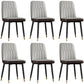 Scandinavian Style Metal Dining Chair Dining Room Armless Solid Back Chair Grey 6 Piece Set Black Gold Clearhalo ' kitchen&dining_furn' 'Dining Chairs' 'Dining Tables & Seating' 'dining_chair' 'furn' 'furn_dining_chair' 'Furniture' 'furniture_dining_chair' 'Kitchen & Dining Furniture' 'kitchen' 3968647