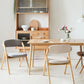 Scandinavian Home Side Chair Upholstered Open Back Wood Folding Dining Room Chair Clearhalo ' kitchen&dining_furn' 'Dining Chairs' 'Dining Tables & Seating' 'dining_chair' 'Furniture' 'furniture_dining_chair' 'Kitchen & Dining Furniture' 'kitchen' 3968705