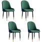 Scandinavian Indoor Arm Chair Parsons Back Upholstered Metal Dining Room Chair Green Set of 4 Clearhalo ' kitchen&dining_furn' 'Dining Chairs' 'Dining Tables & Seating' 'dining_chair' 'Furniture' 'furniture_dining_chair' 'Kitchen & Dining Furniture' 'kitchen' 3968853