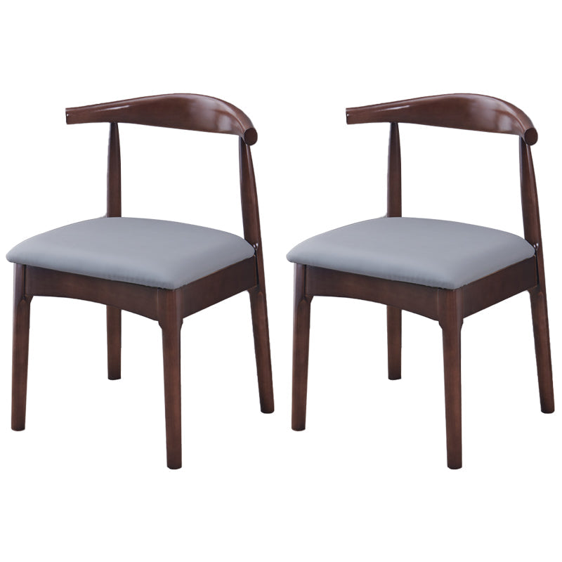 Home Scandinavian Side Chair Open Back Wood Upholstered Dining Room Chair Silver Gray 2 Piece Set Clearhalo ' kitchen&dining_furn' 'Dining Chairs' 'Dining Tables & Seating' 'dining_chair' 'furn' 'furn_dining_chair' 'Furniture' 'furniture_dining_chair' 'Kitchen & Dining Furniture' 'kitchen' 3968932