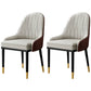 Home Scandinavian Arm Chair Upholstered Parsons Back Metal Dining Room Chair Grey 2 Piece Set Clearhalo ' kitchen&dining_furn' 'Dining Chairs' 'Dining Tables & Seating' 'dining_chair' 'furn' 'furn_dining_chair' 'Furniture' 'furniture_dining_chair' 'Kitchen & Dining Furniture' 'kitchen' 3968970