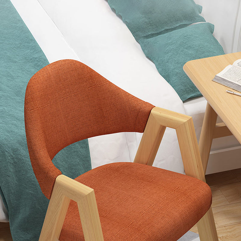 Modern Dining Arm Chairs Upholstered Armchair with Metal Legs (Set of 4) Clearhalo ' kitchen&dining_furn' 'Dining Chairs' 'Dining Tables & Seating' 'dining_chair' 'furn' 'furn_dining_chair' 'Furniture' 'furniture_dining_chair' 'Kitchen & Dining Furniture' 'kitchen' 3969070