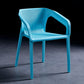 Contemporary Style Plastic Dining Chair Stackable Dining Chairs for Kitchen Sky Blue 1 Piece Clearhalo ' kitchen&dining_furn' 'Dining Chairs' 'Dining Tables & Seating' 'dining_chair' 'furn' 'furn_dining_chair' 'Furniture' 'furniture_dining_chair' 'Kitchen & Dining Furniture' 'kitchen' 3969117