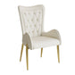 Nordic Style Metal Dining Room Armchairs Wingback Side Chair for Home Use Clearhalo ' kitchen&dining_furn' 'Dining Chairs' 'Dining Tables & Seating' 'dining_chair' 'furn' 'furn_dining_chair' 'Furniture' 'furniture_dining_chair' 'Kitchen & Dining Furniture' 'kitchen' 3969244