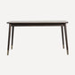 Rectangle 4 Legs Luxury Style Dining Table Wood Color Fixed Table of Solid Rubberwood Clearhalo ' dining_table' 'Dining Tables & Seating' 'Dining Tables' 'furn' 'furn_dining_table' 'Furniture' 'furniture_dining_table' 'Kitchen & Dining Furniture' 'kitchen&dining_furn' 'kitchen' 'kitchen_dining_table' 3969398