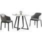 Sintered Stone White Tone Dining Table Industrial Style Double Pedestal Table for Dining Room Clearhalo ' dining_table' 'Dining Tables & Seating' 'Dining Tables' 'furn' 'furn_dining_table' 'Furniture' 'furniture_dining_table' 'Kitchen & Dining Furniture' 'kitchen&dining_furn' 'kitchen' 'kitchen_dining_table' 3969408