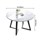 Sintered Stone White Tone Dining Table Industrial Style Double Pedestal Table for Dining Room Clearhalo ' dining_table' 'Dining Tables & Seating' 'Dining Tables' 'furn' 'furn_dining_table' 'Furniture' 'furniture_dining_table' 'Kitchen & Dining Furniture' 'kitchen&dining_furn' 'kitchen' 'kitchen_dining_table' 3969409