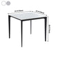 Square Shape Sintered Stone Dining Table Industrial 4 Legs Table for Dining Room Clearhalo ' dining_table' 'Dining Tables & Seating' 'Dining Tables' 'furn' 'furn_dining_table' 'Furniture' 'furniture_dining_table' 'Kitchen & Dining Furniture' 'kitchen&dining_furn' 'kitchen' 'kitchen_dining_table' 3969446