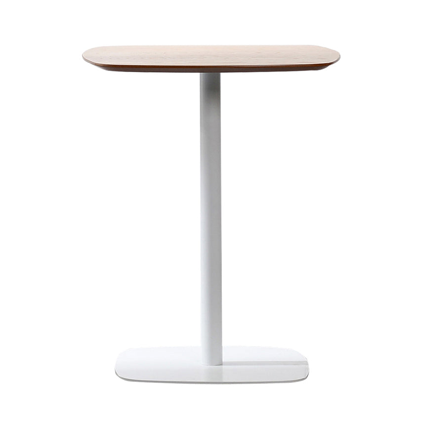 23.6-inch Square Shape Industrial Dining Table Three-Color Fixed Table with Wooden Natural White Without Chairs Clearhalo ' dining_table' 'Dining Tables & Seating' 'Dining Tables' 'furn' 'furn_dining_table' 'Furniture' 'furniture_dining_table' 'Kitchen & Dining Furniture' 'kitchen&dining_furn' 'kitchen' 'kitchen_dining_table' 3969457