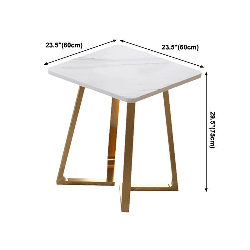 Square Wooden White Dining Table Industrial Double Pedestal Table for Dining Room Clearhalo ' dining_table' 'Dining Tables & Seating' 'Dining Tables' 'furn' 'furn_dining_table' 'Furniture' 'furniture_dining_table' 'Kitchen & Dining Furniture' 'kitchen&dining_furn' 'kitchen' 'kitchen_dining_table' 3969475