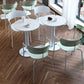 Industrial Style Dining Table Pedestal Dining Room Collection ,23.6"L x 23.6''W x 29.5"H Clearhalo ' dining_table' 'Dining Tables & Seating' 'Dining Tables' 'furn' 'furn_dining_table' 'Furniture' 'furniture_dining_table' 'Kitchen & Dining Furniture' 'kitchen&dining_furn' 'kitchen' 'kitchen_dining_table' 3969496