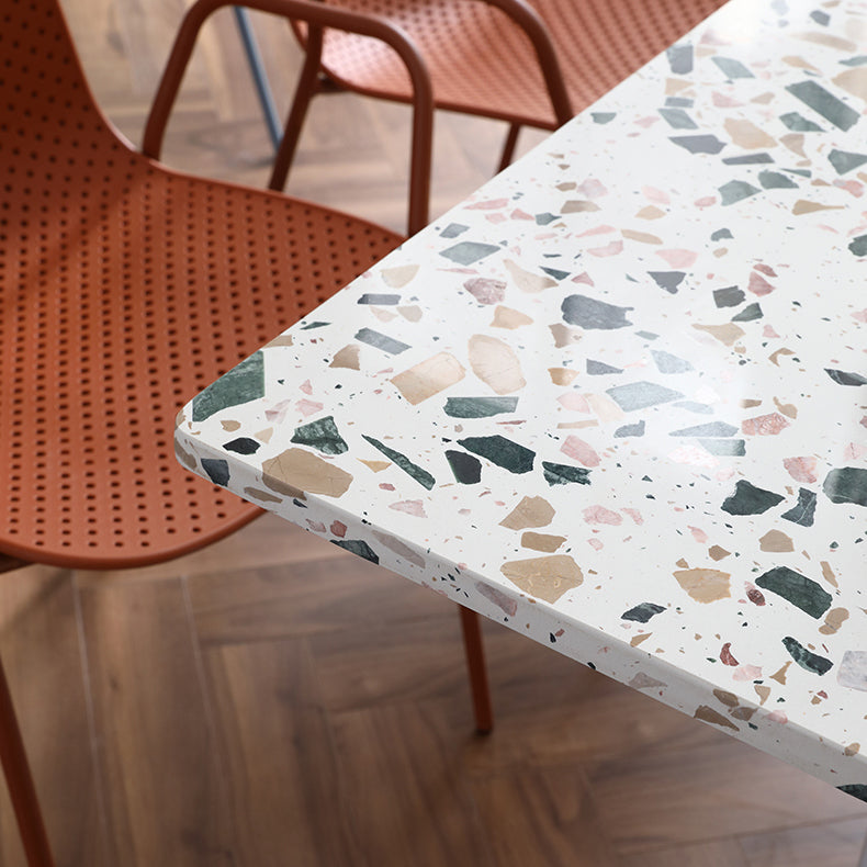 Industrial Style Dining Site Table Stone Home Furniture for Dining Room Clearhalo ' dining_table' 'Dining Tables & Seating' 'Dining Tables' 'furn' 'furn_dining_table' 'Furniture' 'furniture_dining_table' 'Kitchen & Dining Furniture' 'kitchen&dining_furn' 'kitchen' 'kitchen_dining_table' 3969516