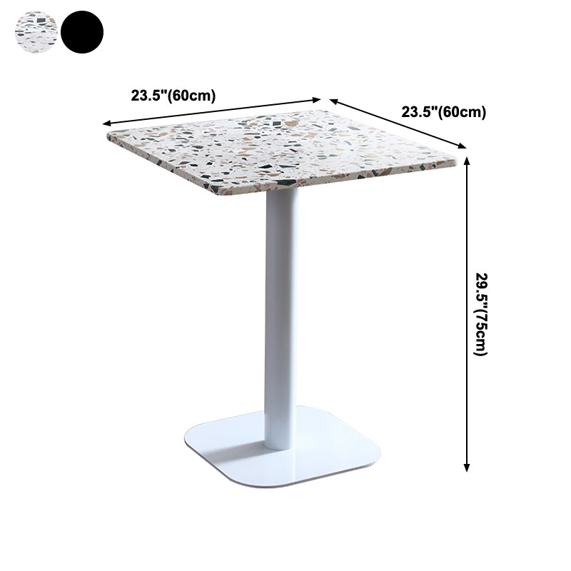 Industrial Style Dining Site Table Stone Home Furniture for Dining Room Clearhalo ' dining_table' 'Dining Tables & Seating' 'Dining Tables' 'furn' 'furn_dining_table' 'Furniture' 'furniture_dining_table' 'Kitchen & Dining Furniture' 'kitchen&dining_furn' 'kitchen' 'kitchen_dining_table' 3969522