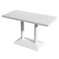 Industrial Style Dining Site Table Stone Dining Room Collection for Indoor Rectangle Without Chairs Clearhalo ' dining_table' 'Dining Tables & Seating' 'Dining Tables' 'furn' 'furn_dining_table' 'Furniture' 'furniture_dining_table' 'Kitchen & Dining Furniture' 'kitchen&dining_furn' 'kitchen' 'kitchen_dining_table' 3969530