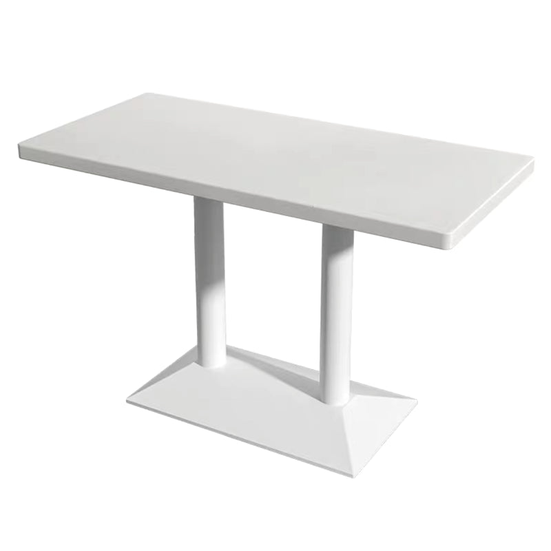 Industrial Style Dining Site Table Stone Dining Room Collection for Indoor Rectangle Without Chairs Clearhalo ' dining_table' 'Dining Tables & Seating' 'Dining Tables' 'furn' 'furn_dining_table' 'Furniture' 'furniture_dining_table' 'Kitchen & Dining Furniture' 'kitchen&dining_furn' 'kitchen' 'kitchen_dining_table' 3969530