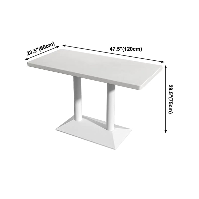 Industrial Style Dining Site Table Stone Dining Room Collection for Indoor Clearhalo ' dining_table' 'Dining Tables & Seating' 'Dining Tables' 'furn' 'furn_dining_table' 'Furniture' 'furniture_dining_table' 'Kitchen & Dining Furniture' 'kitchen&dining_furn' 'kitchen' 'kitchen_dining_table' 3969537