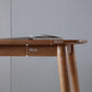 Glam Solid Wood Rectangle Shape Dining Table Brown Standard Dining Table for Kitchen Clearhalo ' dining_table' 'Dining Tables & Seating' 'Dining Tables' 'furn' 'furn_dining_table' 'Furniture' 'furniture_dining_table' 'Kitchen & Dining Furniture' 'kitchen&dining_furn' 'kitchen' 'kitchen_dining_table' 3969586