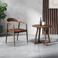Round Modern Style Dining Table Wood Color Fixed Table of Solid Ashwood Clearhalo ' dining_table' 'Dining Tables & Seating' 'Dining Tables' 'furn' 'furn_dining_table' 'Furniture' 'furniture_dining_table' 'Kitchen & Dining Furniture' 'kitchen&dining_furn' 'kitchen' 'kitchen_dining_table' 3969594