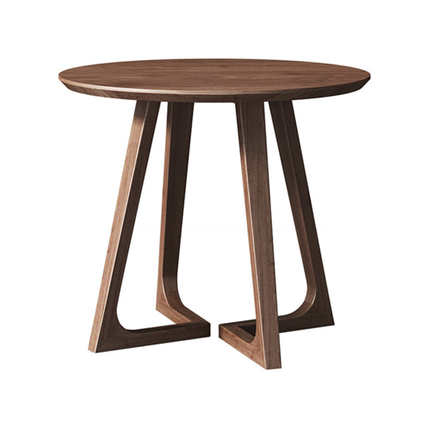 Round Modern Style Dining Table Wood Color Fixed Table of Solid Ashwood Without Chairs Clearhalo ' dining_table' 'Dining Tables & Seating' 'Dining Tables' 'furn' 'furn_dining_table' 'Furniture' 'furniture_dining_table' 'Kitchen & Dining Furniture' 'kitchen&dining_furn' 'kitchen' 'kitchen_dining_table' 3969596