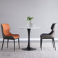 Modern Style Round Dining Table Sintered Stone Dinner Table with Tulip Base Clearhalo ' dining_table' 'Dining Tables & Seating' 'Dining Tables' 'furn' 'furn_dining_table' 'Furniture' 'furniture_dining_table' 'Kitchen & Dining Furniture' 'kitchen&dining_furn' 'kitchen' 'kitchen_dining_table' 3969605