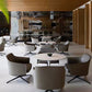 Modern Style Round Dining Table Sintered Stone Dinner Table with Tulip Base Clearhalo ' dining_table' 'Dining Tables & Seating' 'Dining Tables' 'furn' 'furn_dining_table' 'Furniture' 'furniture_dining_table' 'Kitchen & Dining Furniture' 'kitchen&dining_furn' 'kitchen' 'kitchen_dining_table' 3969624