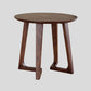 Round Casual Dining Table Wood Color Fixed Table with Ashwood Solid Wood Clearhalo ' dining_table' 'Dining Tables & Seating' 'Dining Tables' 'furn' 'furn_dining_table' 'Furniture' 'furniture_dining_table' 'Kitchen & Dining Furniture' 'kitchen&dining_furn' 'kitchen' 'kitchen_dining_table' 3969692