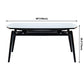 Simplicity Style Round Dining Table Stone Drop-Leaf Dinner Table with 4 Legs Clearhalo ' dining_table' 'Dining Tables & Seating' 'Dining Tables' 'furn' 'furn_dining_table' 'Furniture' 'furniture_dining_table' 'Kitchen & Dining Furniture' 'kitchen&dining_furn' 'kitchen' 'kitchen_dining_table' 3969718