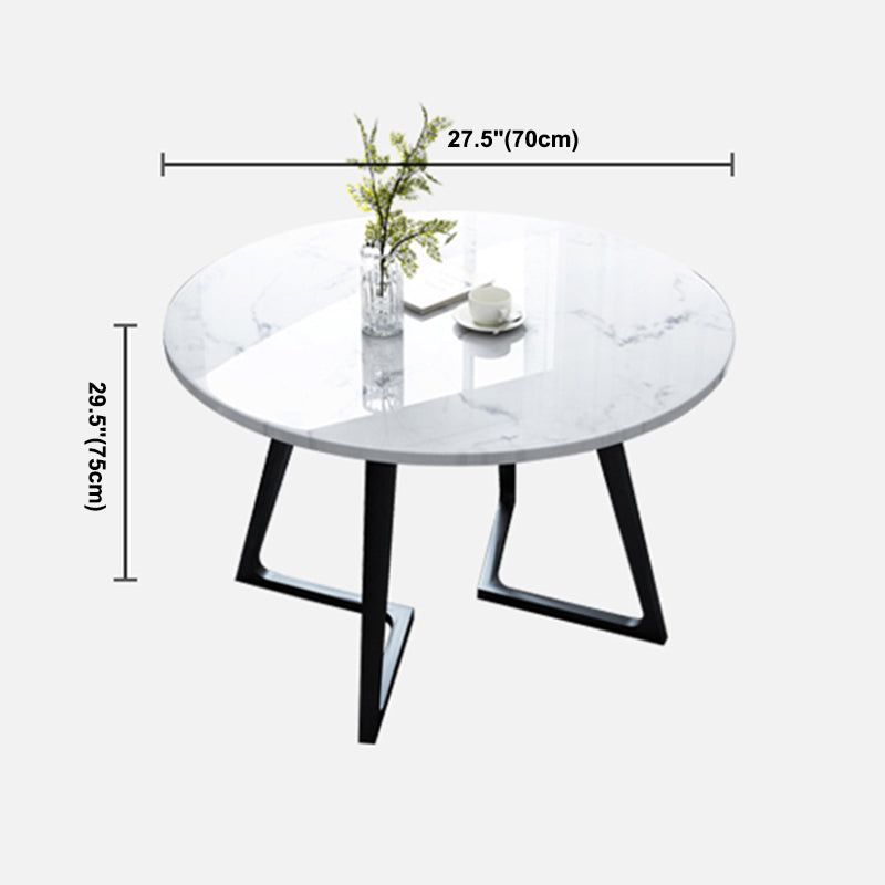 Modern Style White Dinner Table Sintered Stone Table with Wooden Base for Home Clearhalo ' dining_table' 'Dining Tables & Seating' 'Dining Tables' 'furn' 'furn_dining_table' 'Furniture' 'furniture_dining_table' 'Kitchen & Dining Furniture' 'kitchen&dining_furn' 'kitchen' 'kitchen_dining_table' 3969742