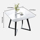 Modern Style White Dinner Table Sintered Stone Table with Wooden Base for Home Clearhalo ' dining_table' 'Dining Tables & Seating' 'Dining Tables' 'furn' 'furn_dining_table' 'Furniture' 'furniture_dining_table' 'Kitchen & Dining Furniture' 'kitchen&dining_furn' 'kitchen' 'kitchen_dining_table' 3969746