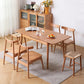 Extendable Cherry Wood Dining Table in Nature Rectangle Kitchen Table with 4 Legs Clearhalo ' dining_table' 'Dining Tables & Seating' 'Dining Tables' 'furn' 'furn_dining_table' 'Furniture' 'furniture_dining_table' 'Kitchen & Dining Furniture' 'kitchen&dining_furn' 'kitchen' 'kitchen_dining_table' 3969822