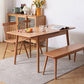 Extendable Cherry Wood Dining Table in Nature Rectangle Kitchen Table with 4 Legs Clearhalo ' dining_table' 'Dining Tables & Seating' 'Dining Tables' 'furn' 'furn_dining_table' 'Furniture' 'furniture_dining_table' 'Kitchen & Dining Furniture' 'kitchen&dining_furn' 'kitchen' 'kitchen_dining_table' 3969825