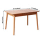 Extendable Cherry Wood Dining Table in Nature Rectangle Kitchen Table with 4 Legs Clearhalo ' dining_table' 'Dining Tables & Seating' 'Dining Tables' 'furn' 'furn_dining_table' 'Furniture' 'furniture_dining_table' 'Kitchen & Dining Furniture' 'kitchen&dining_furn' 'kitchen' 'kitchen_dining_table' 3969835