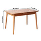 Extendable Cherry Wood Dining Table in Nature Rectangle Kitchen Table with 4 Legs Clearhalo ' dining_table' 'Dining Tables & Seating' 'Dining Tables' 'furn' 'furn_dining_table' 'Furniture' 'furniture_dining_table' 'Kitchen & Dining Furniture' 'kitchen&dining_furn' 'kitchen' 'kitchen_dining_table' 3969836