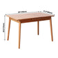 Extendable Cherry Wood Dining Table in Nature Rectangle Kitchen Table with 4 Legs Clearhalo ' dining_table' 'Dining Tables & Seating' 'Dining Tables' 'furn' 'furn_dining_table' 'Furniture' 'furniture_dining_table' 'Kitchen & Dining Furniture' 'kitchen&dining_furn' 'kitchen' 'kitchen_dining_table' 3969837