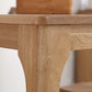 Rectangle Oak Wood Dining Table Modern Kitchen Table in Nature with 4 Legs Clearhalo ' dining_table' 'Dining Tables & Seating' 'Dining Tables' 'furn' 'furn_dining_table' 'Furniture' 'furniture_dining_table' 'Kitchen & Dining Furniture' 'kitchen&dining_furn' 'kitchen' 'kitchen_dining_table' 3969877