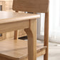 Rectangle Oak Wood Dining Table Modern Kitchen Table in Nature with 4 Legs Clearhalo ' dining_table' 'Dining Tables & Seating' 'Dining Tables' 'furn' 'furn_dining_table' 'Furniture' 'furniture_dining_table' 'Kitchen & Dining Furniture' 'kitchen&dining_furn' 'kitchen' 'kitchen_dining_table' 3969881