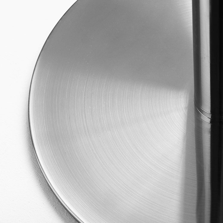 Industrial Dining Table Stainless Steel Table with Pedestal Base for Dining Room Clearhalo ' dining_table' 'Dining Tables & Seating' 'Dining Tables' 'furn' 'furn_dining_table' 'Furniture' 'furniture_dining_table' 'Kitchen & Dining Furniture' 'kitchen&dining_furn' 'kitchen' 'kitchen_dining_table' 3970021