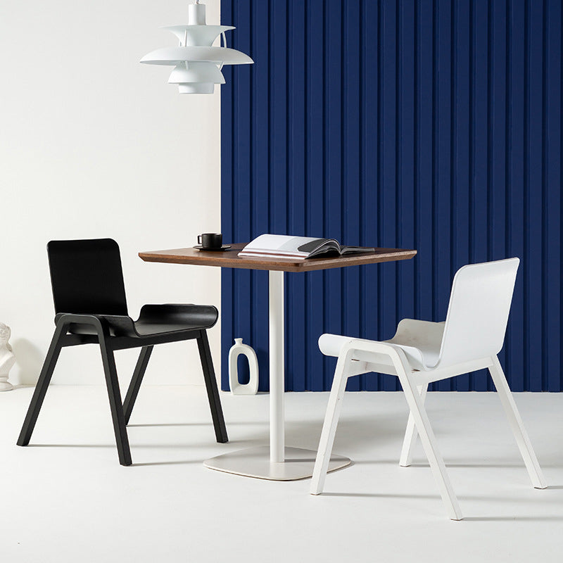 Industrial Square Dining Table Pedestal Dining Table for Home Kitchen Dinner Clearhalo ' dining_table' 'Dining Tables & Seating' 'Dining Tables' 'furn' 'furn_dining_table' 'Furniture' 'furniture_dining_table' 'Kitchen & Dining Furniture' 'kitchen&dining_furn' 'kitchen' 'kitchen_dining_table' 3970047