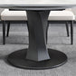 Simplicity Round Dining Room Table Sintered Stone Table with Pedestal Base Clearhalo ' dining_table' 'Dining Tables & Seating' 'Dining Tables' 'furn' 'furn_dining_table' 'Furniture' 'furniture_dining_table' 'Kitchen & Dining Furniture' 'kitchen&dining_furn' 'kitchen' 'kitchen_dining_table' 3970071