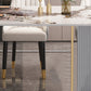 Sintered Stone Top Dining Table in White Modern Kitchen Table with Double Pedestal Clearhalo ' dining_table' 'Dining Tables & Seating' 'Dining Tables' 'furn' 'furn_dining_table' 'Furniture' 'furniture_dining_table' 'Kitchen & Dining Furniture' 'kitchen&dining_furn' 'kitchen' 'kitchen_dining_table' 3970118